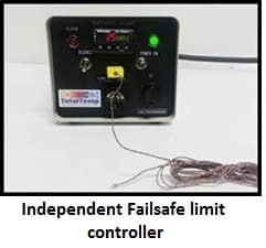 independent Failsafe limit controller